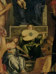 The San Giobbe Altarpiece (detail)